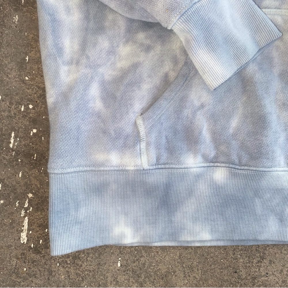 Victoria's Secret Blue Tie-Dye Hoodie - Picture 2 of 7